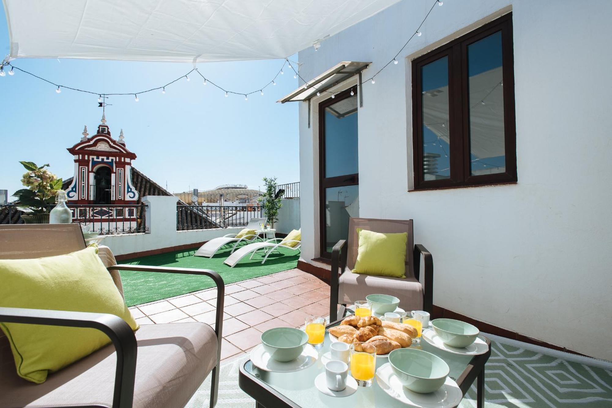 Hostly Orfila 3A-3B Exclusive Penthouse-Center-Fibre-Parking Optional Leilighet Sevilla Eksteriør bilde